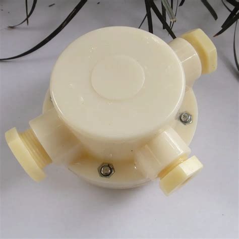 round plastic underwater junction box|submersible junction box for fountain.